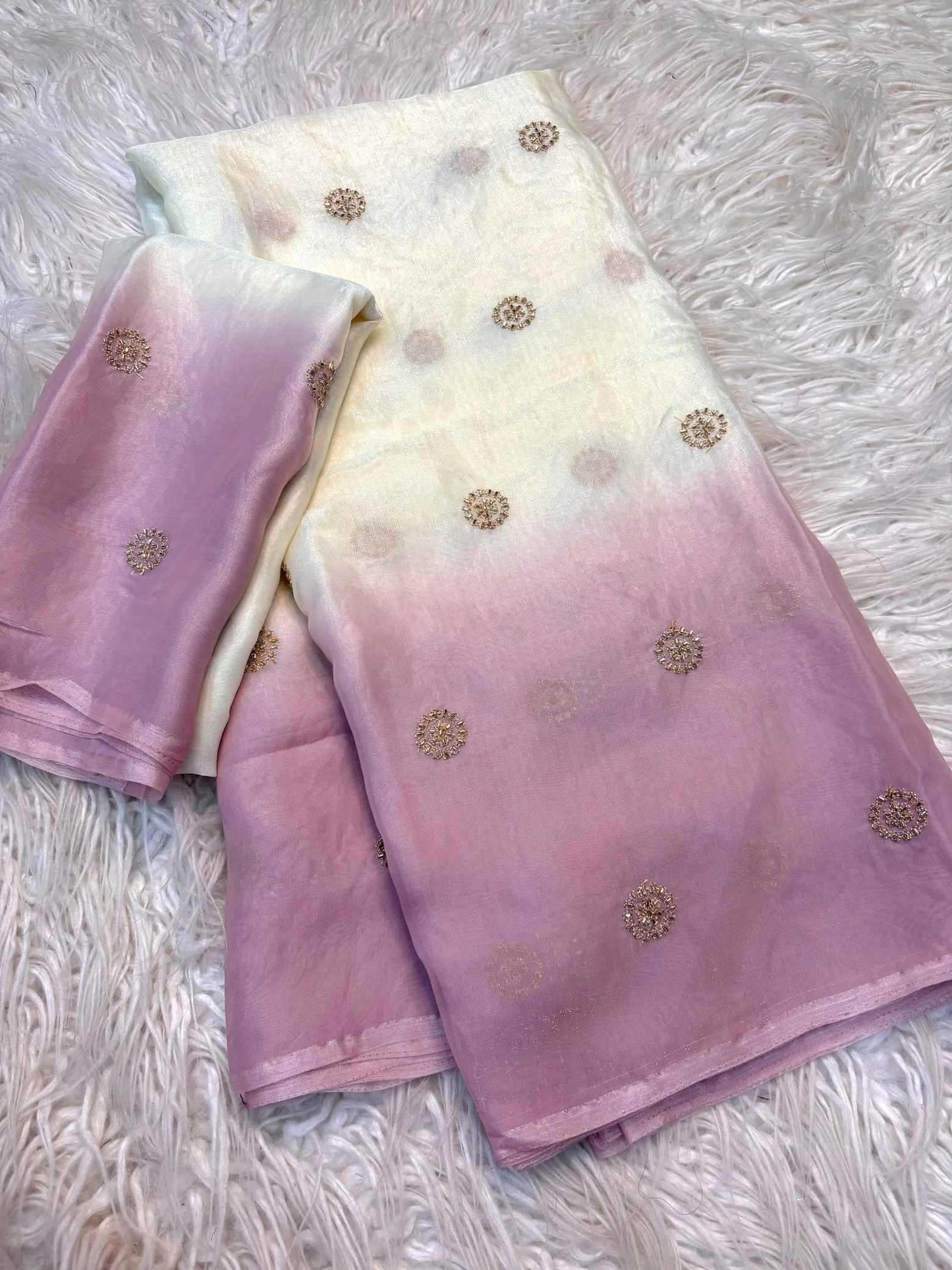 Space Silk Party Wear Saree