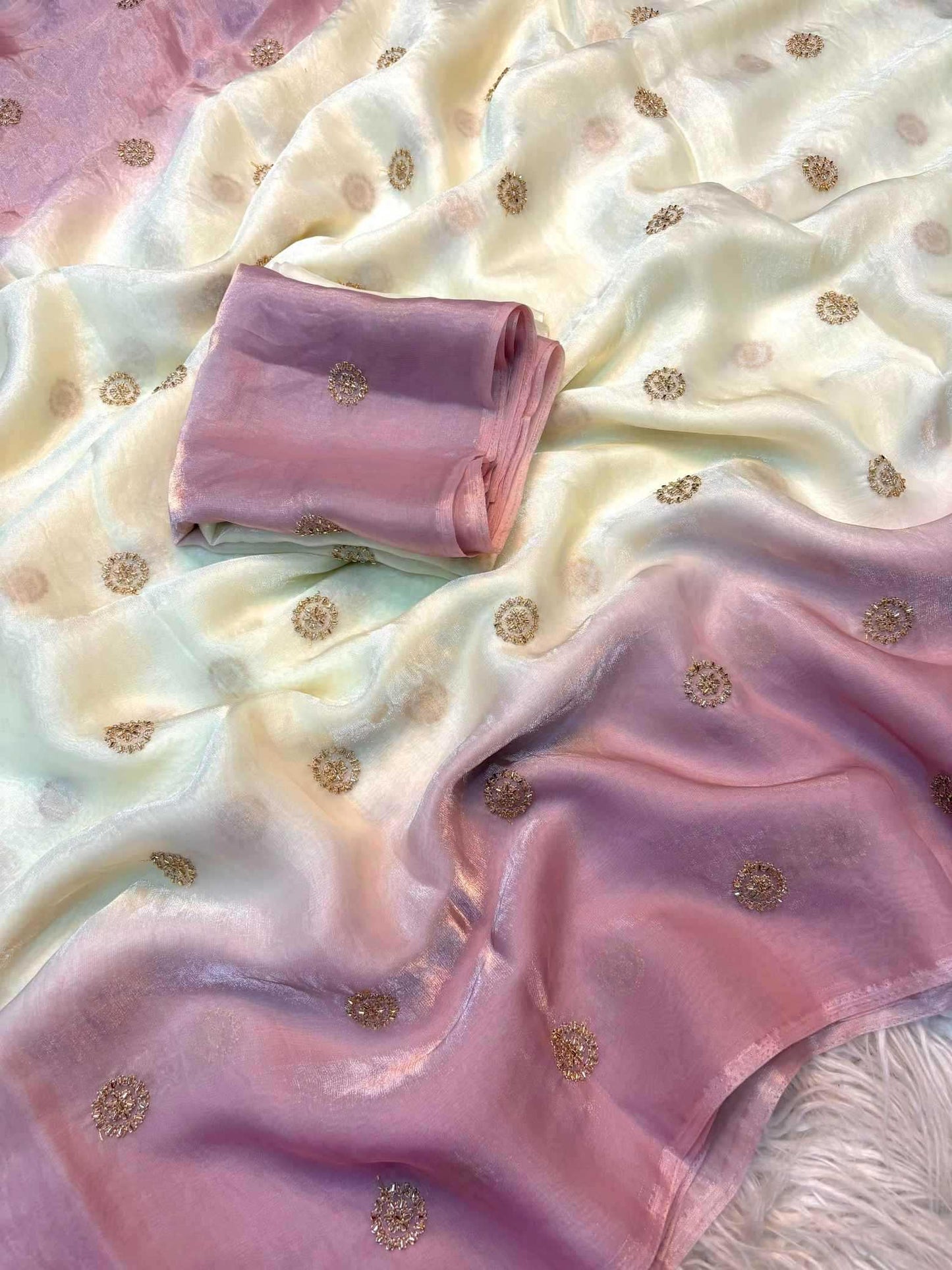 Space Silk Party Wear Saree