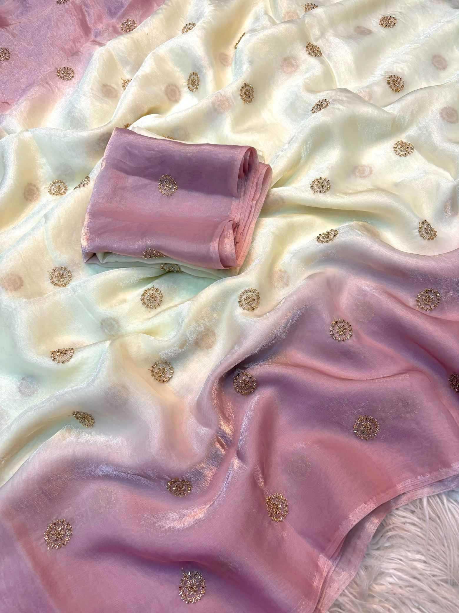 Space Silk Party Wear Saree