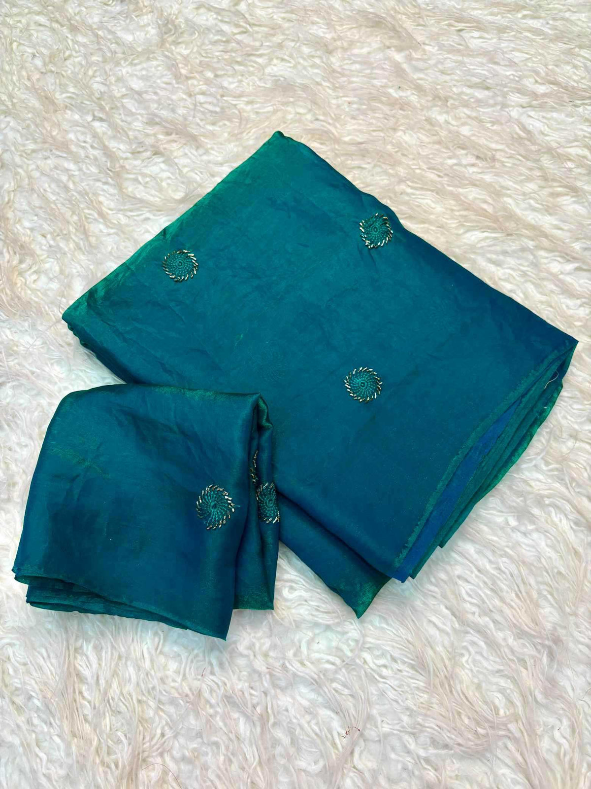 Satin Designer Saree