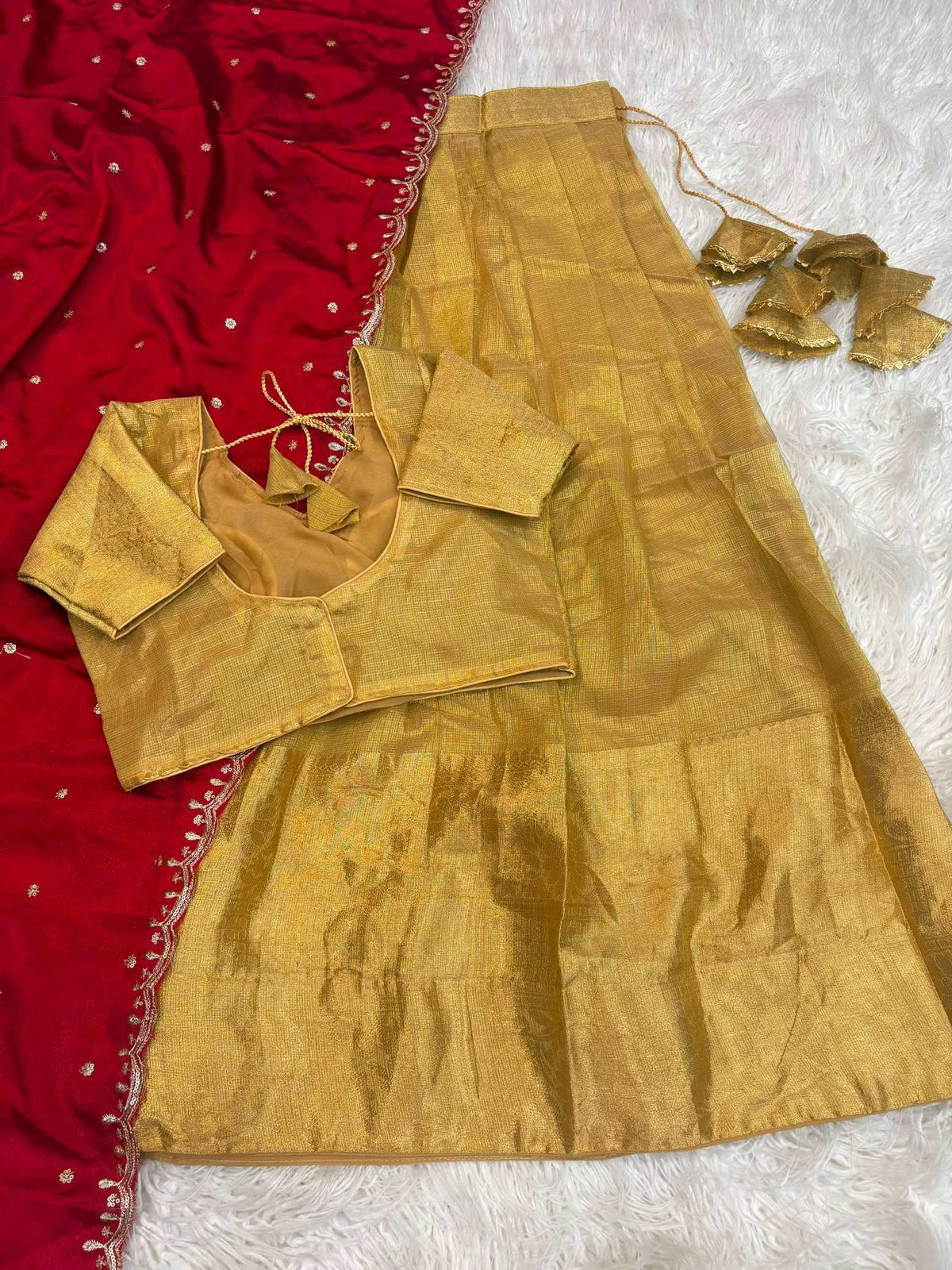Banarasi Soft Silk Designer Lehenga