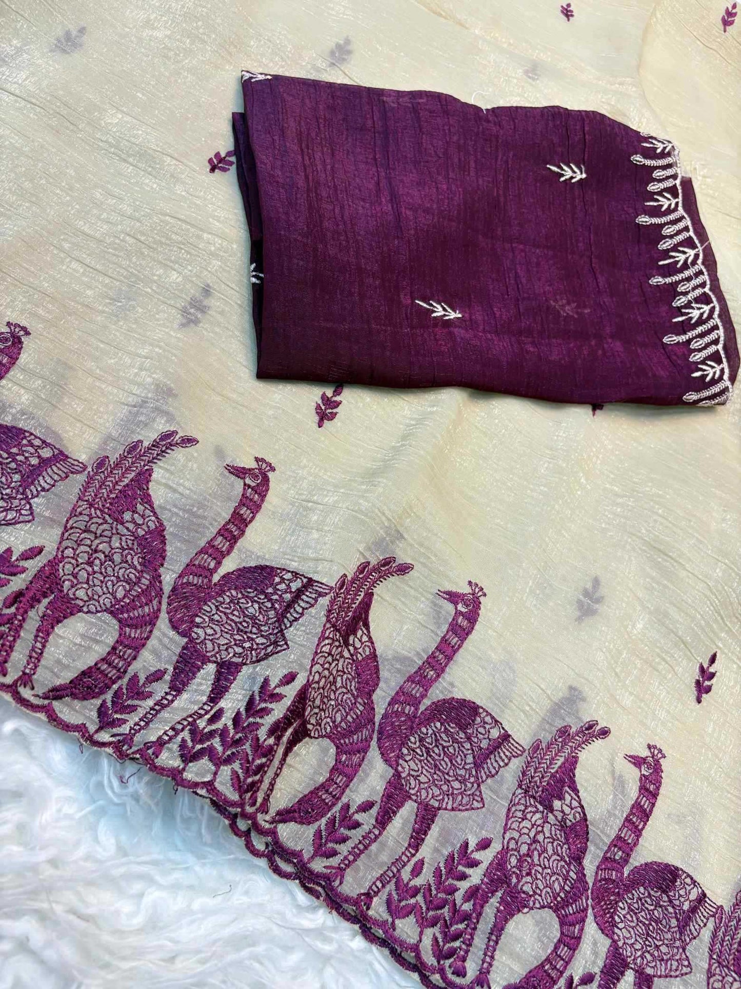 Crunchi Designer Saree