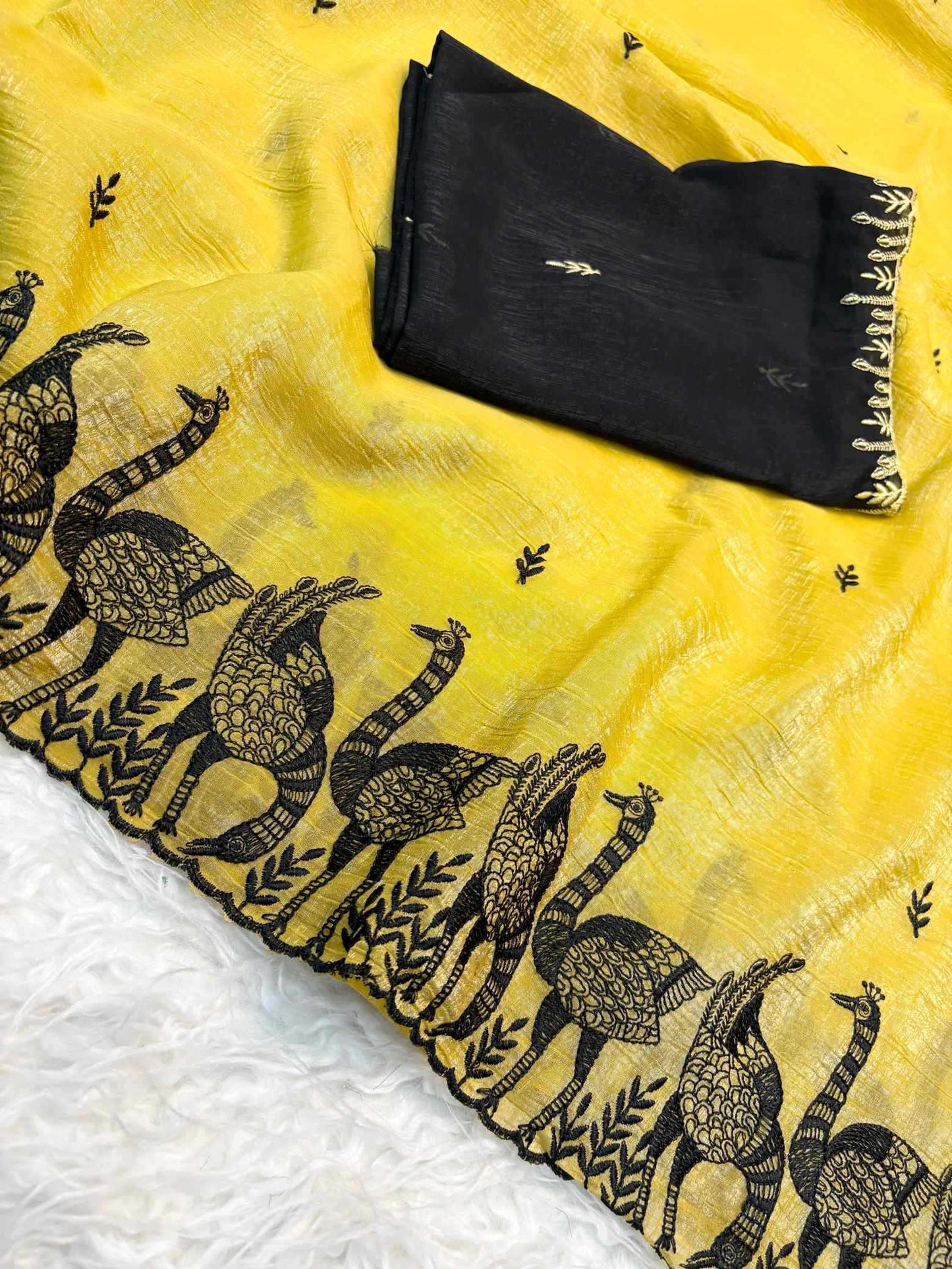 Crunchi Designer Saree