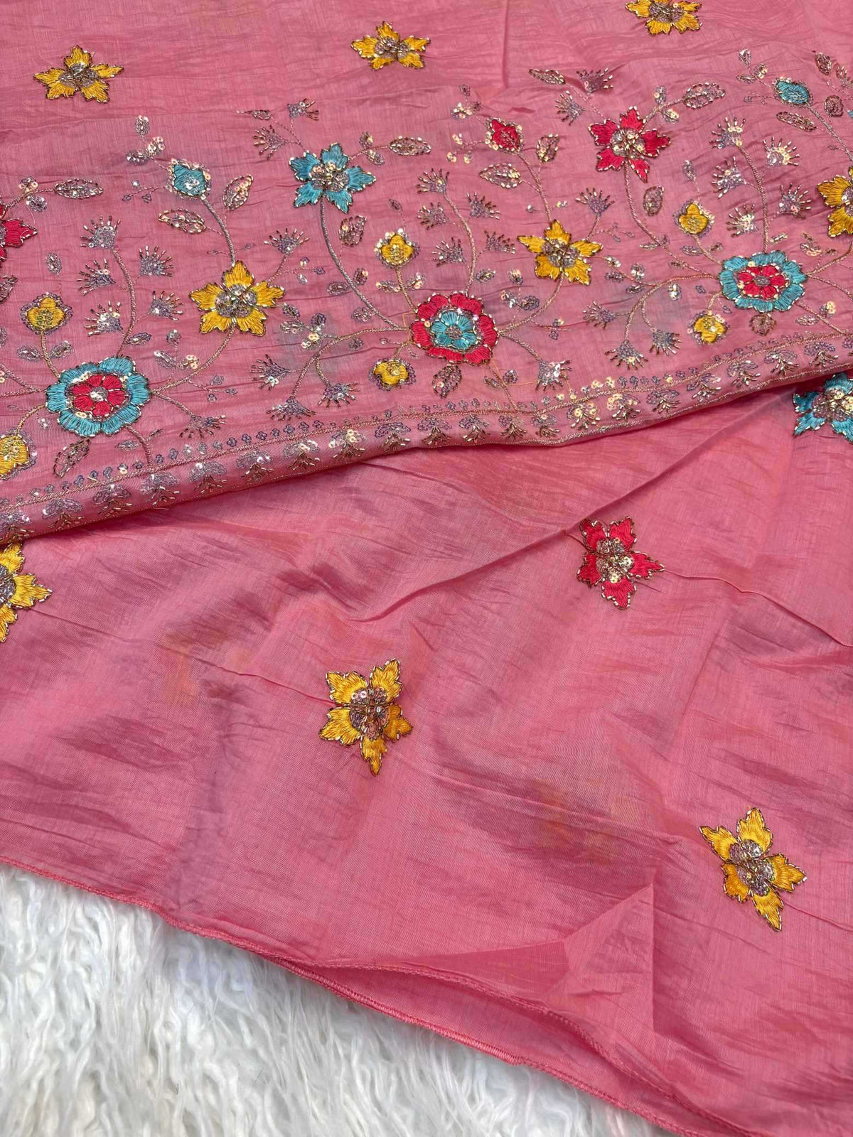 Mul Cotton Designer Saree