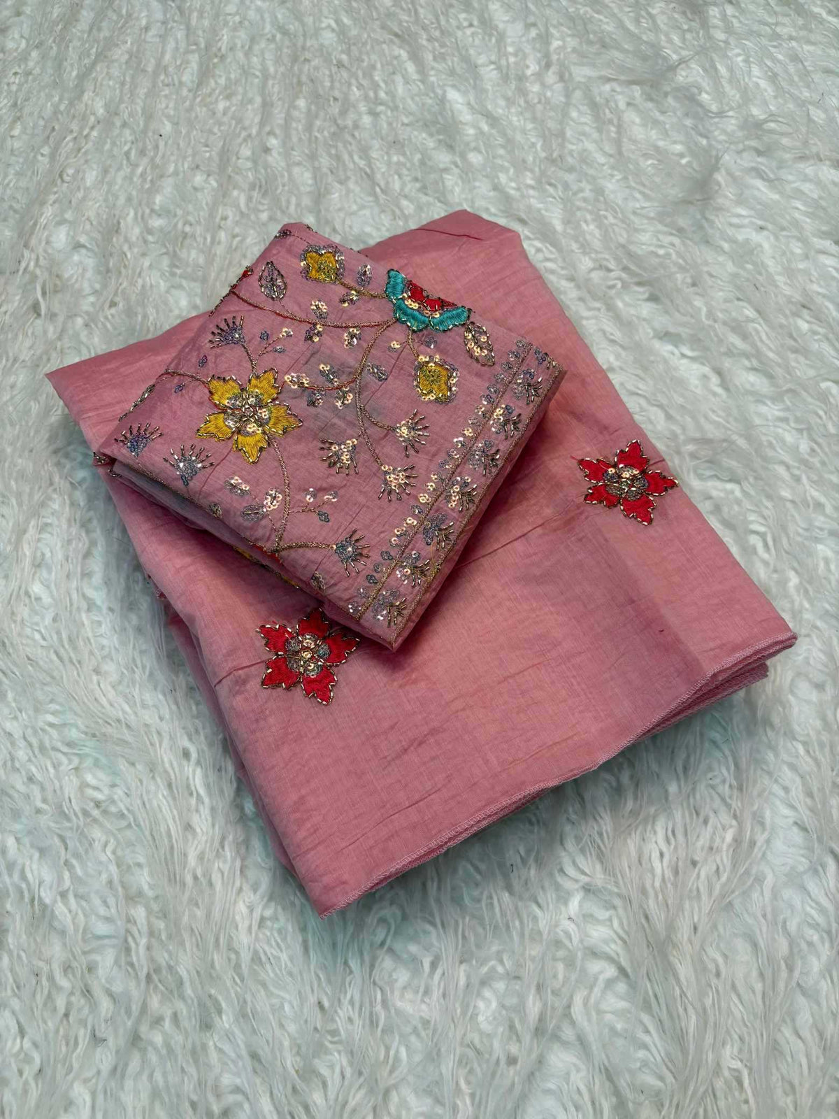 Mul Cotton Designer Saree