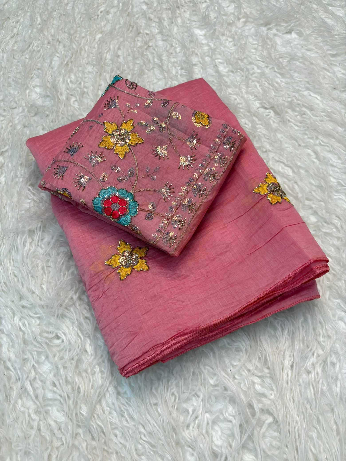 Mul Cotton Designer Saree