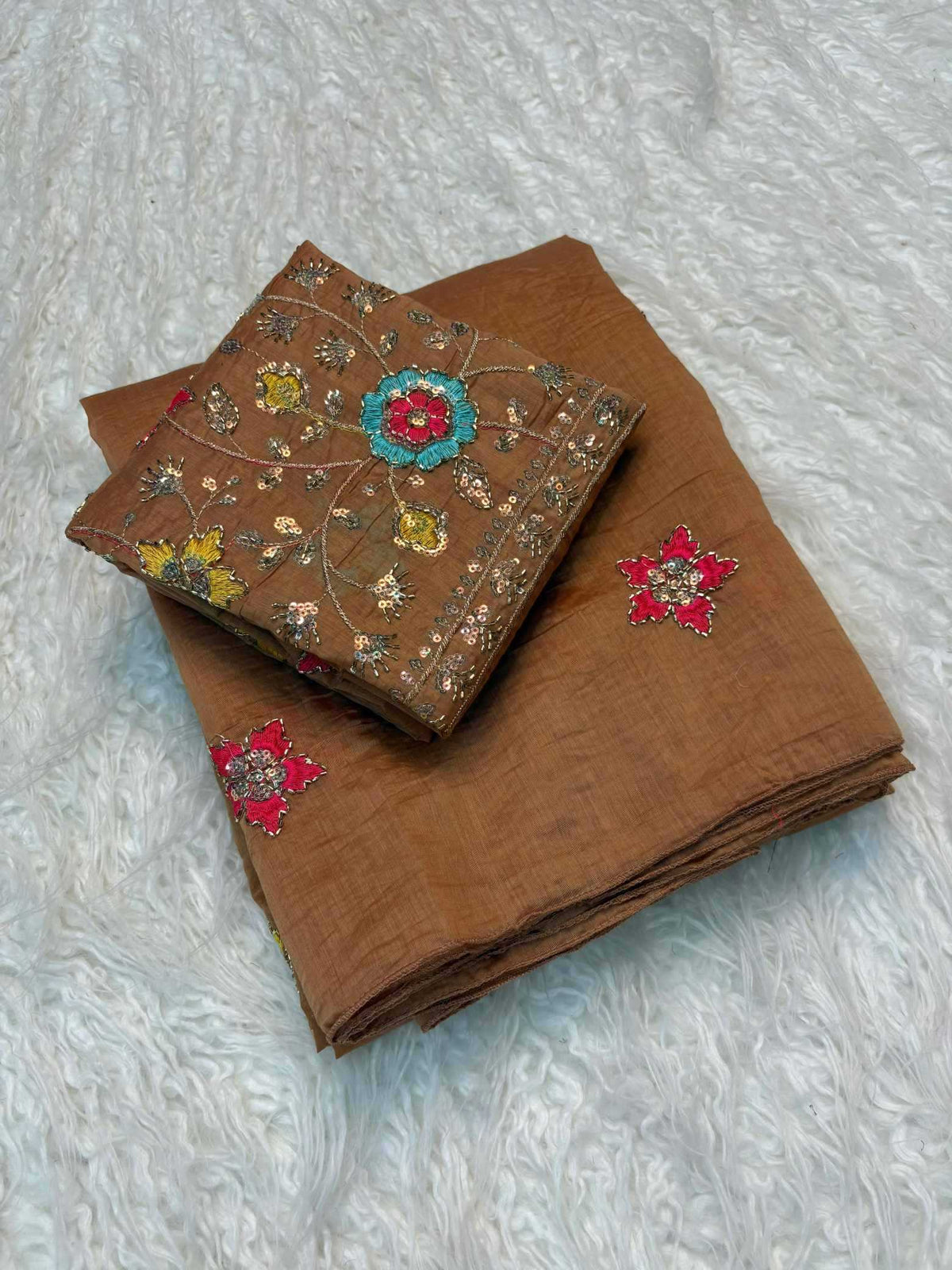 Mul Cotton Designer Saree