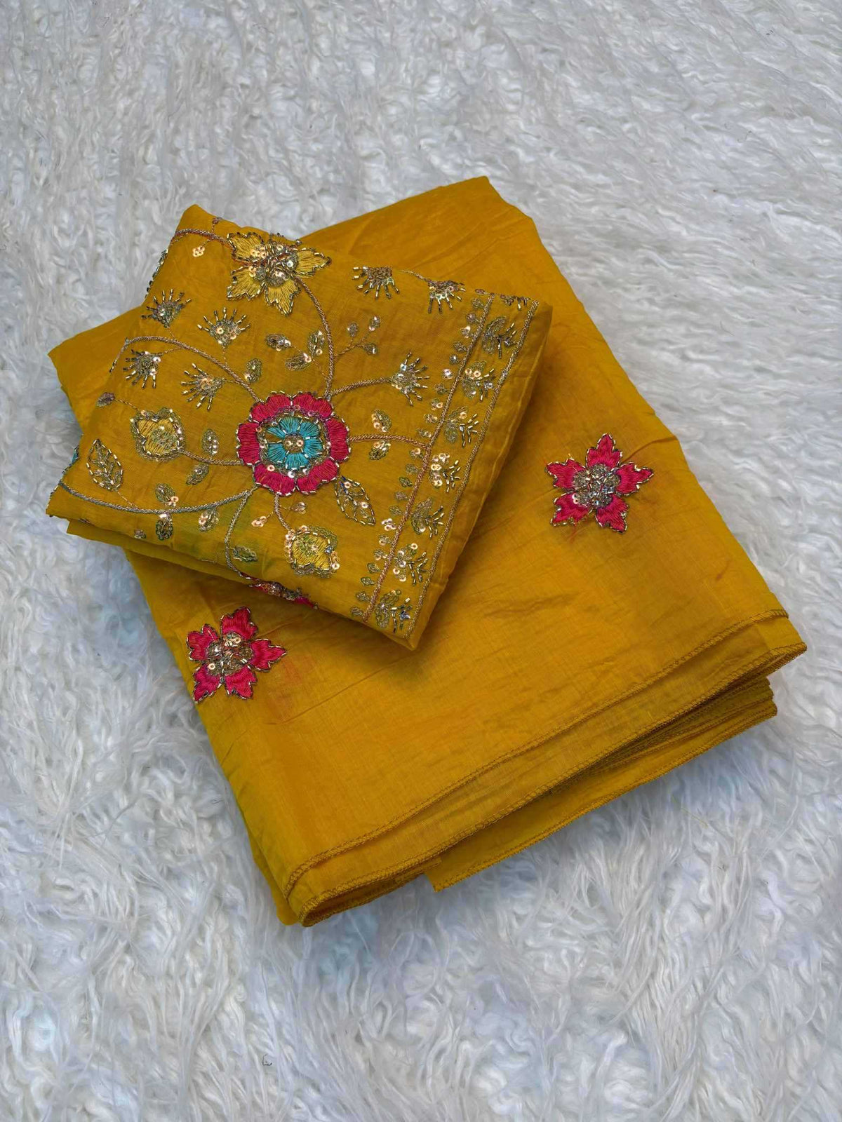 Mul Cotton Designer Saree