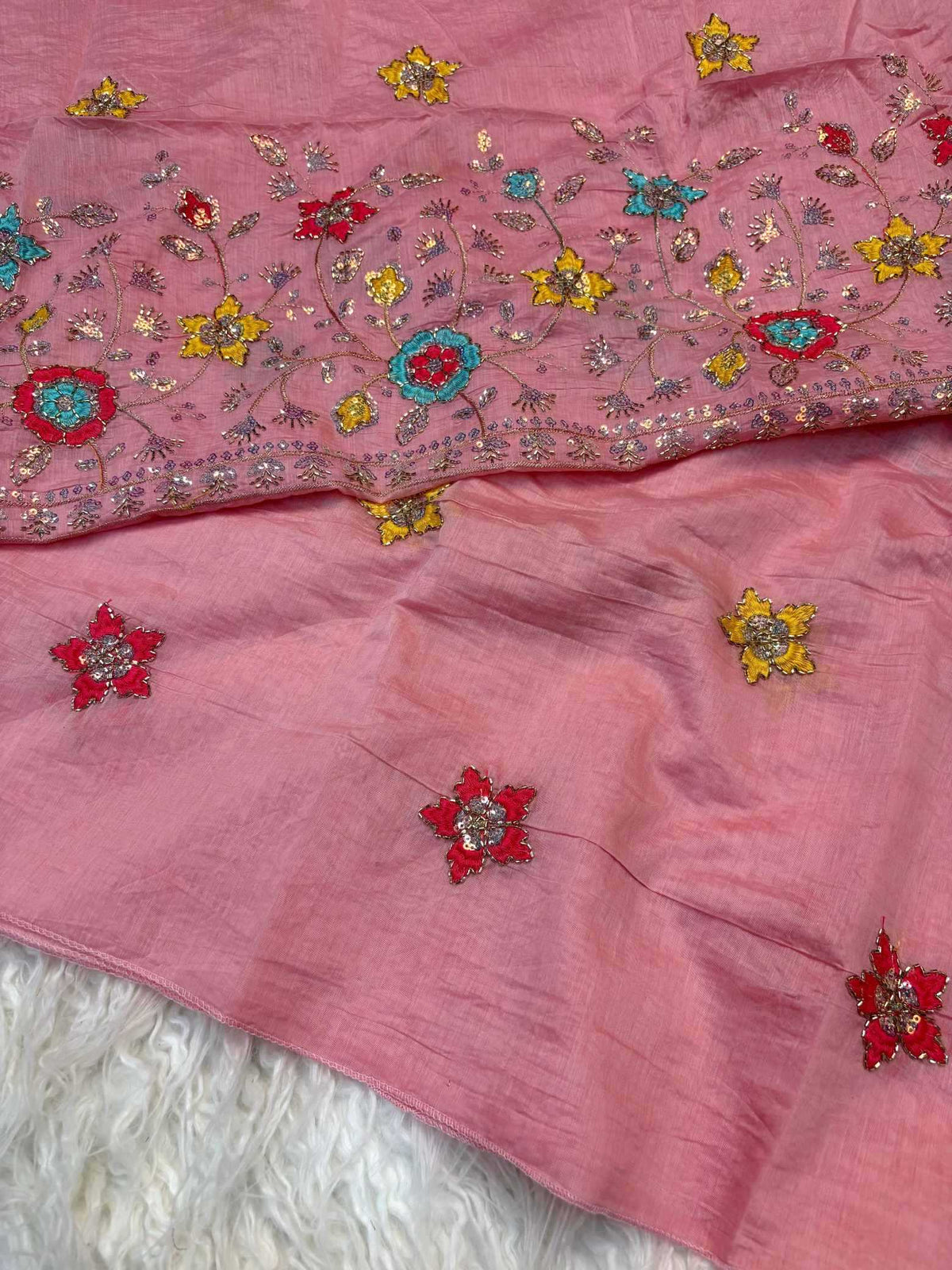 Mul Cotton Designer Saree