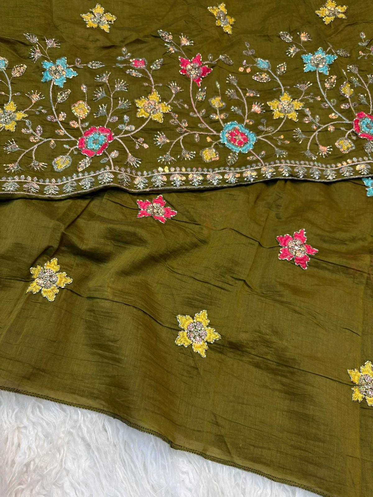 Mul Cotton Designer Saree