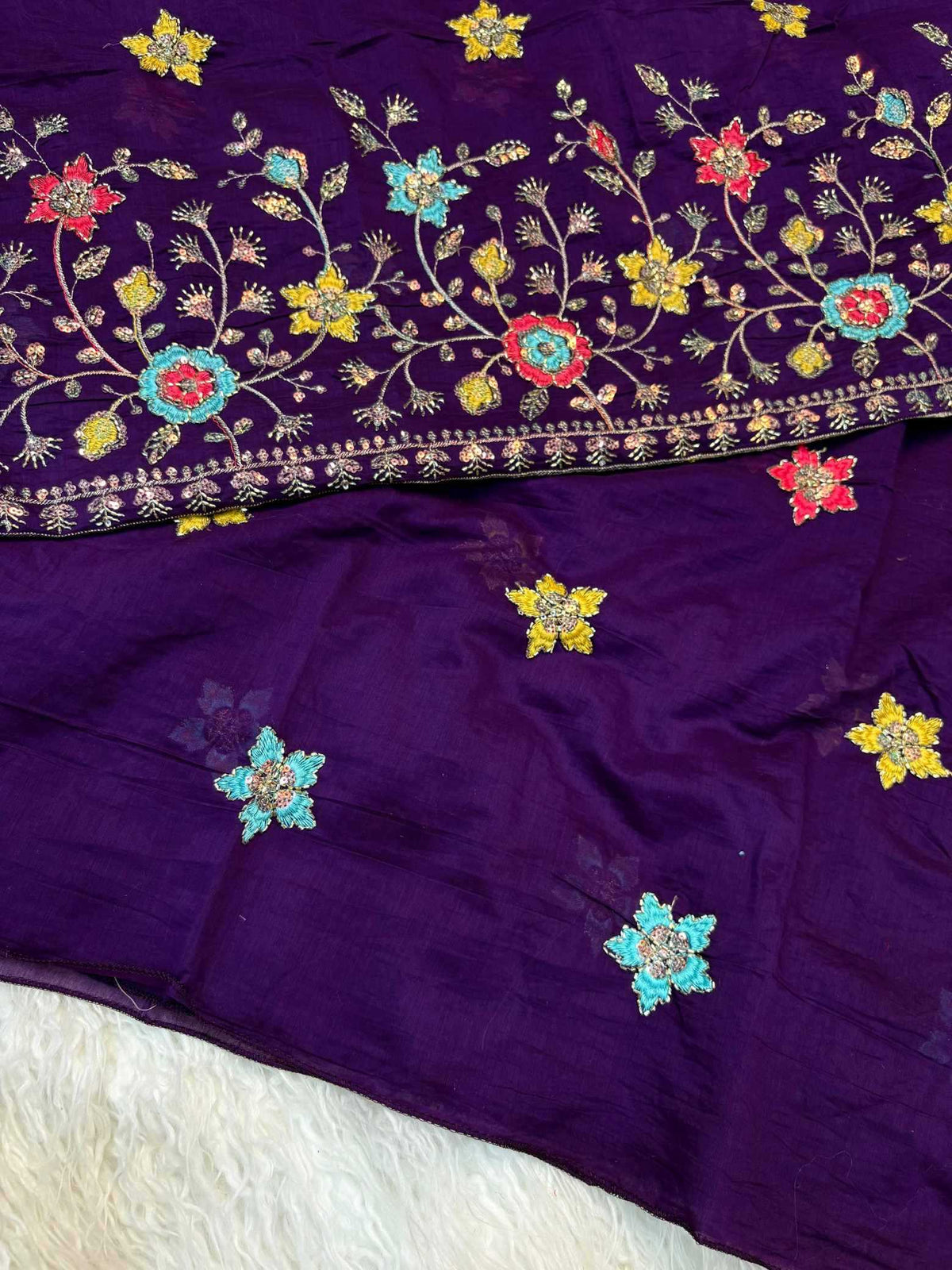 Mul Cotton Designer Saree
