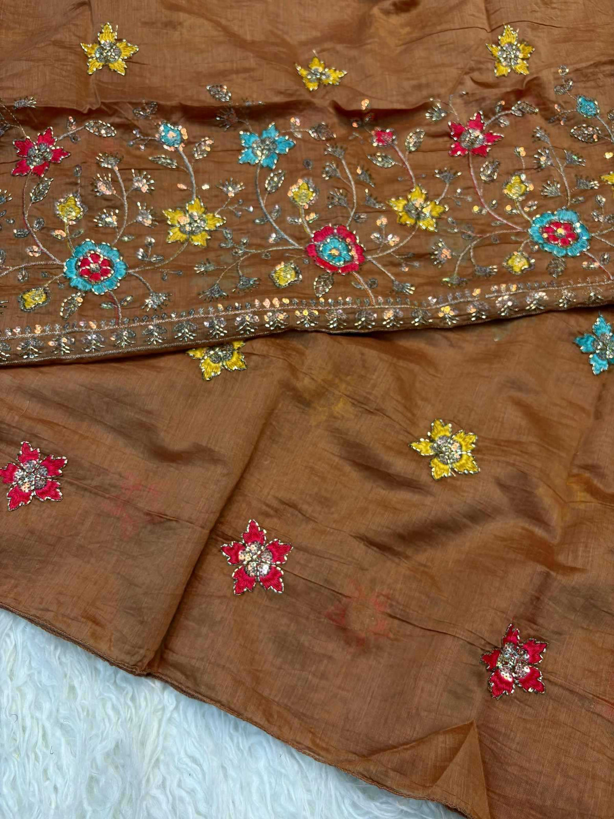 Mul Cotton Designer Saree