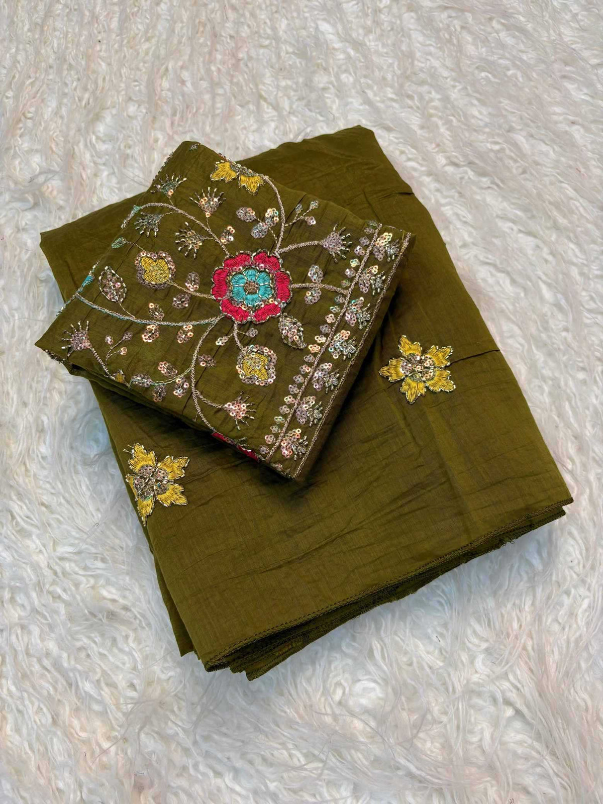 Mul Cotton Designer Saree