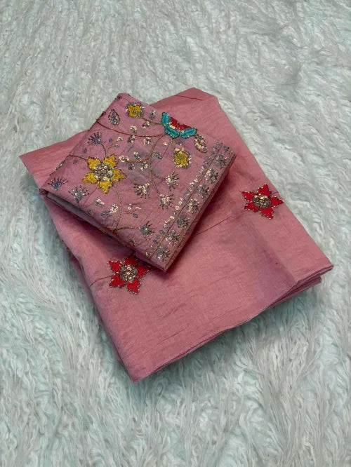 Mul Cotton Designer Saree