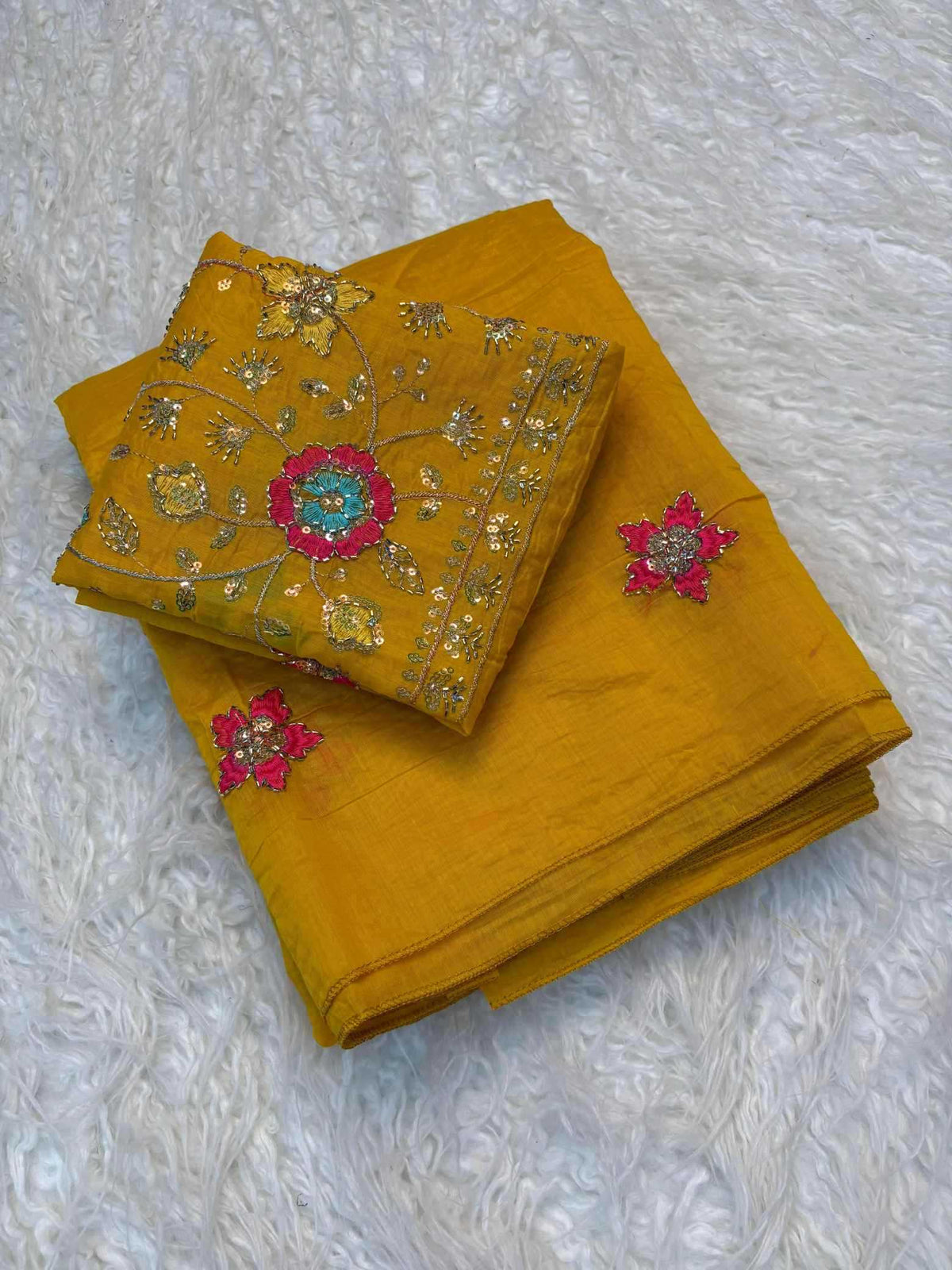 Mul Cotton Designer Saree
