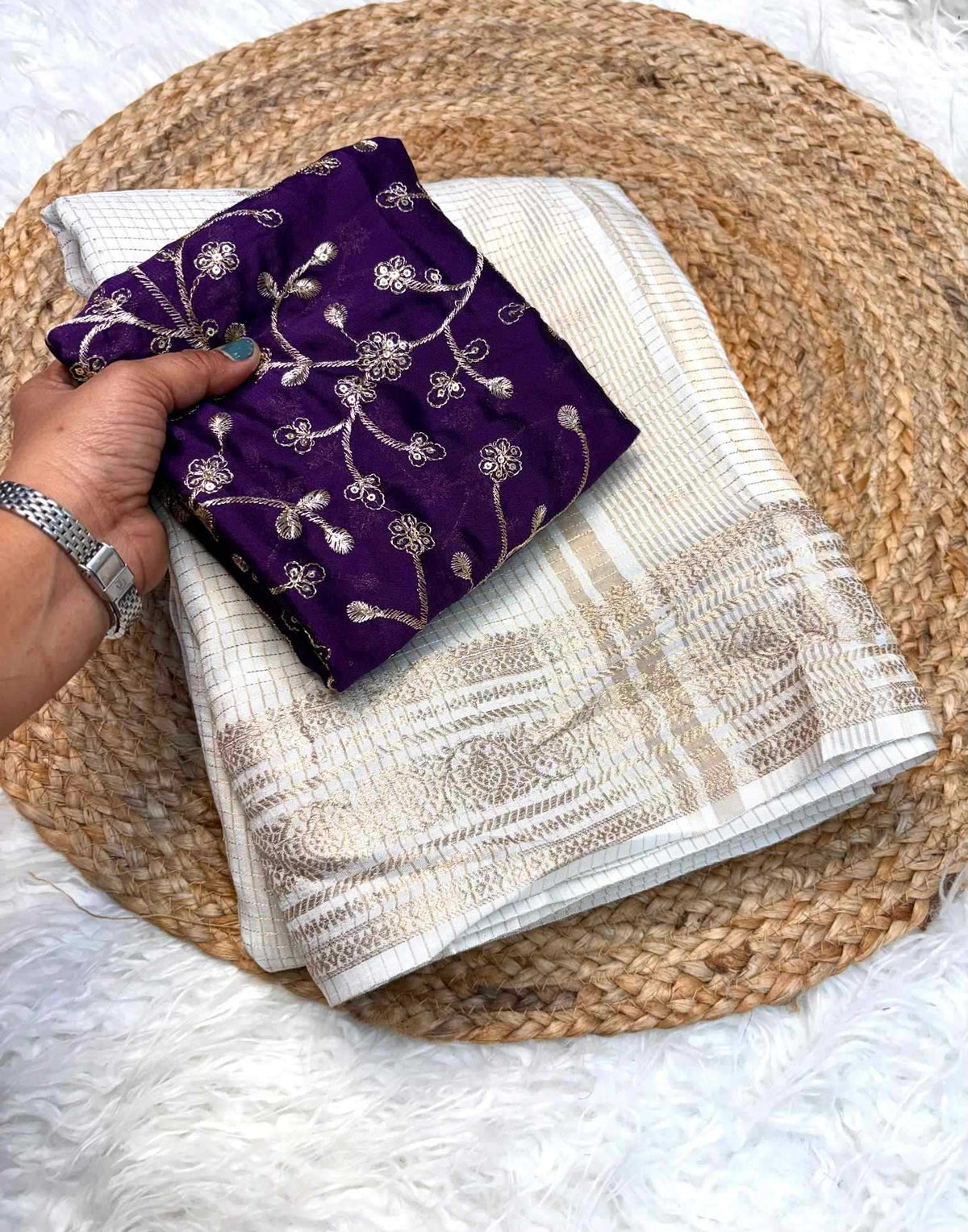 Soft Dola Designer Saree