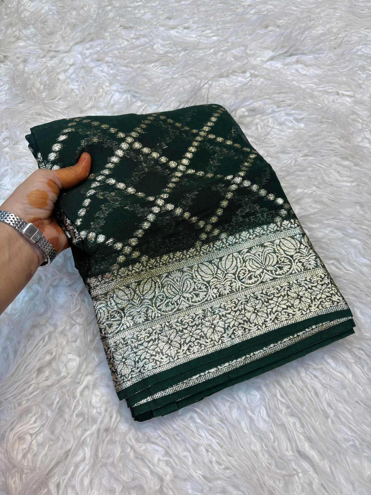 Pure Viscos Designer Saree