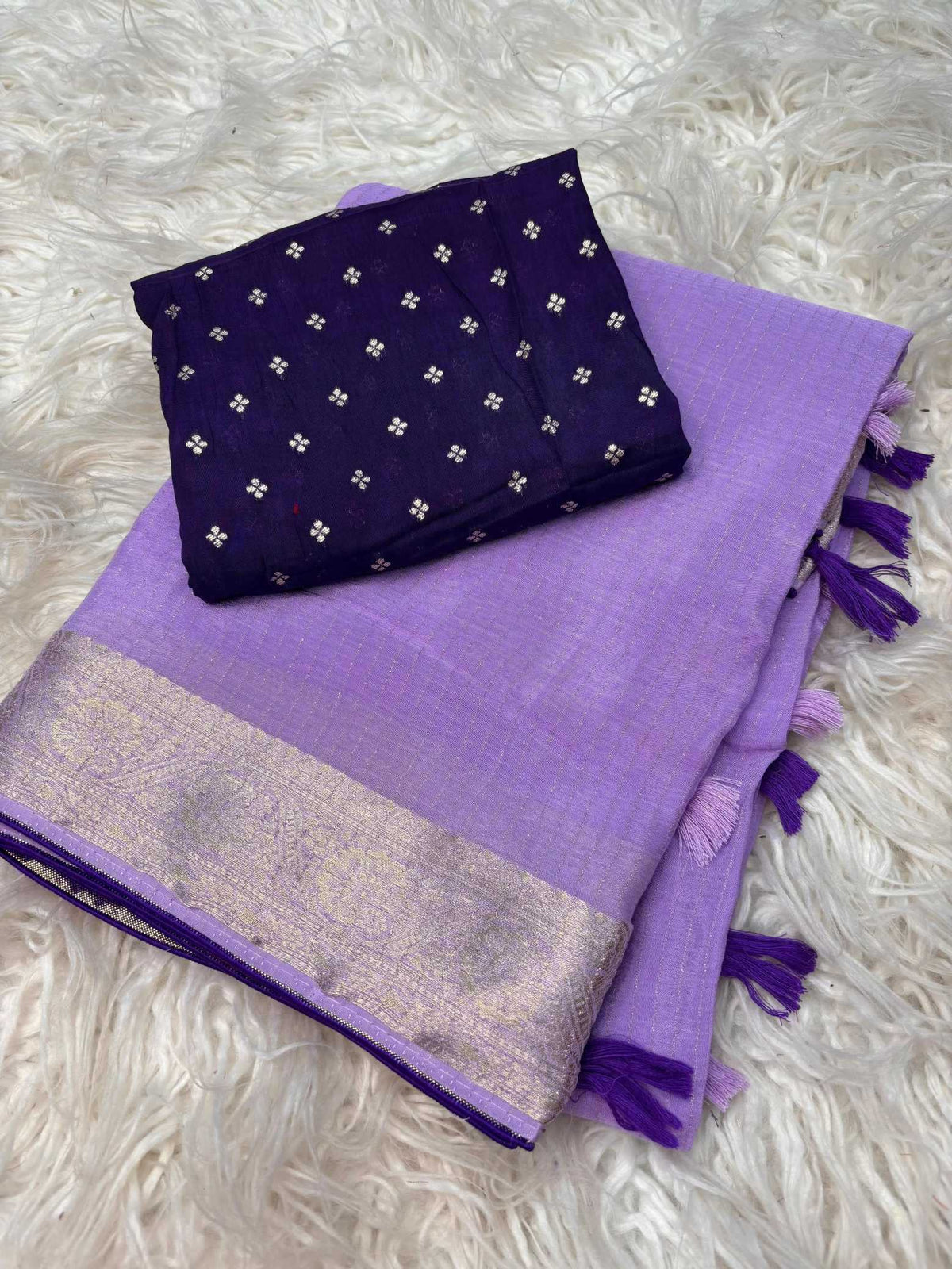 Pure Viscos Designer Saree