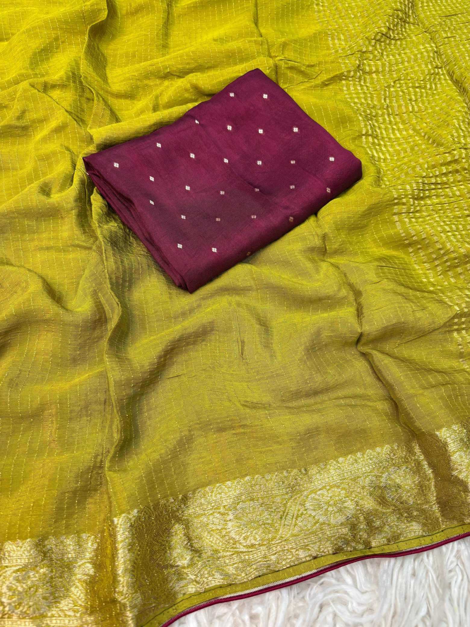Pure Viscos Designer Saree