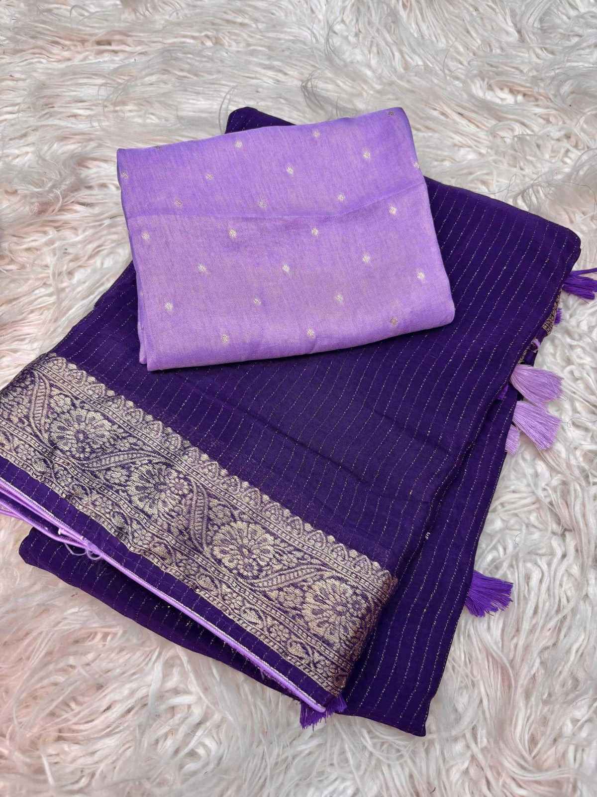 Pure Viscos Designer Saree
