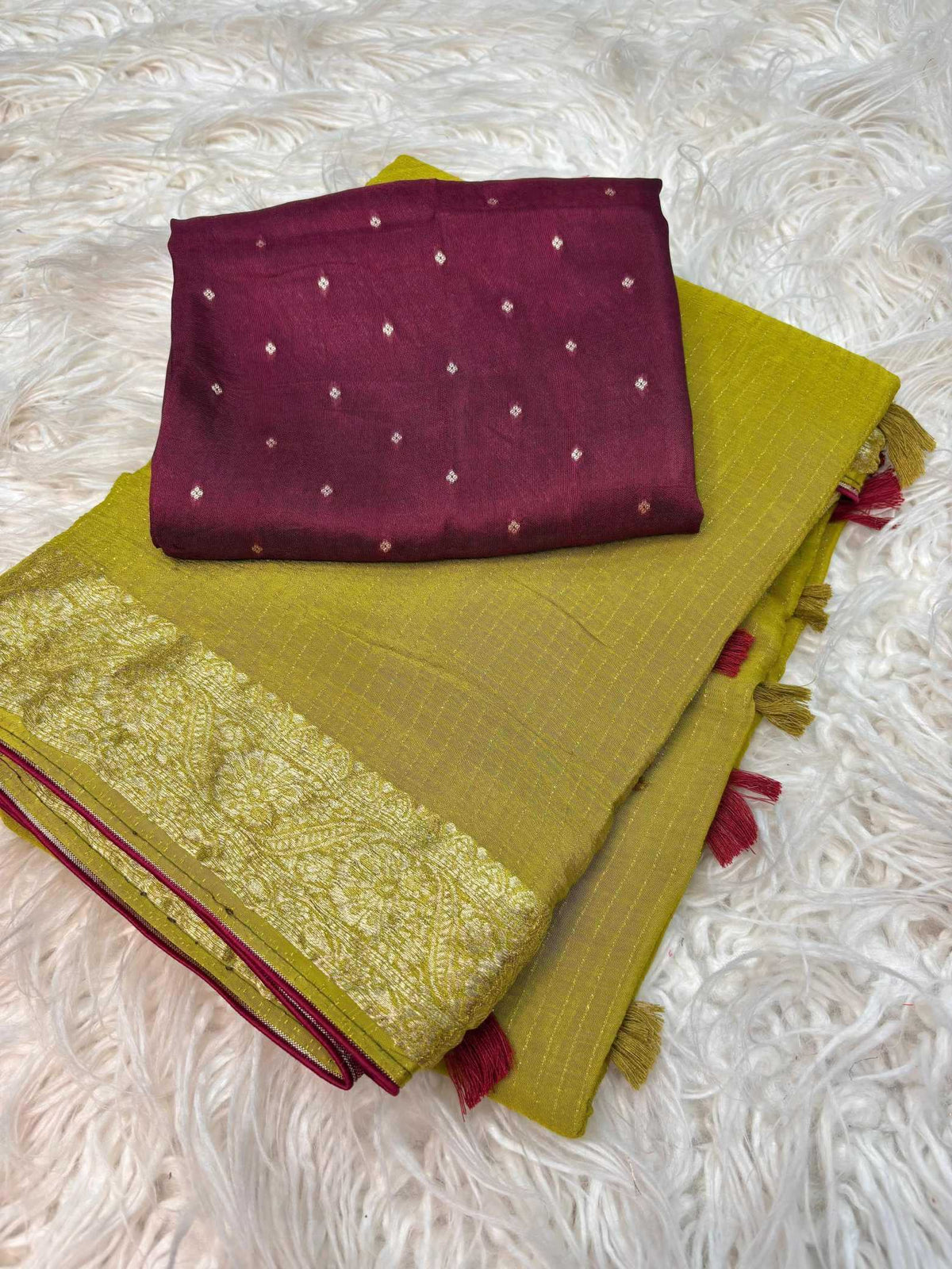 Pure Viscos Designer Saree