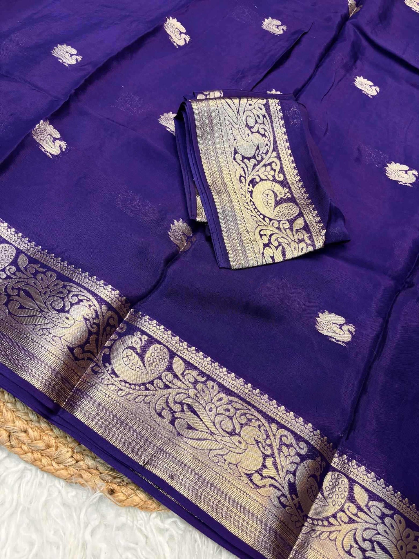 Pure Viscos Designer Saree