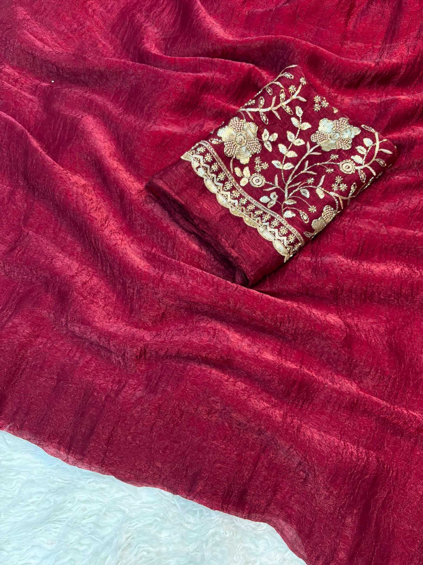 Crunchi Designer Saree