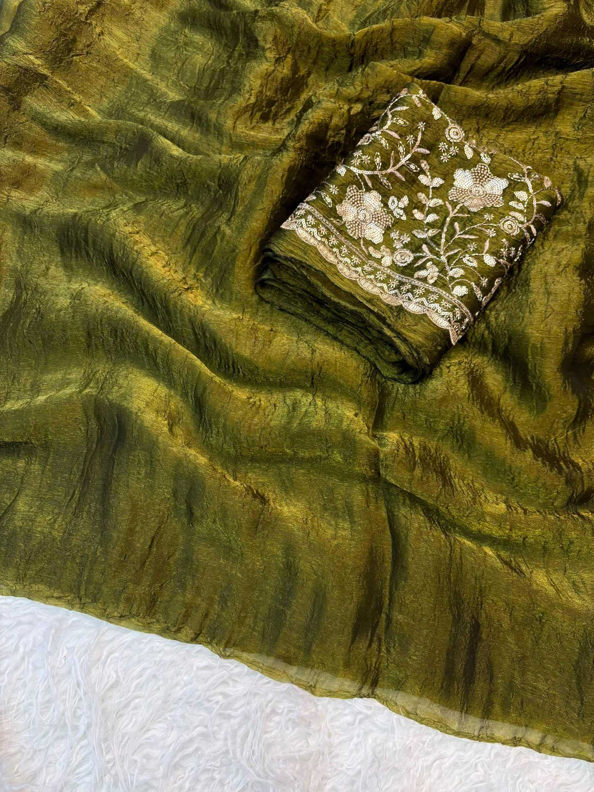 Crunchi Designer Saree