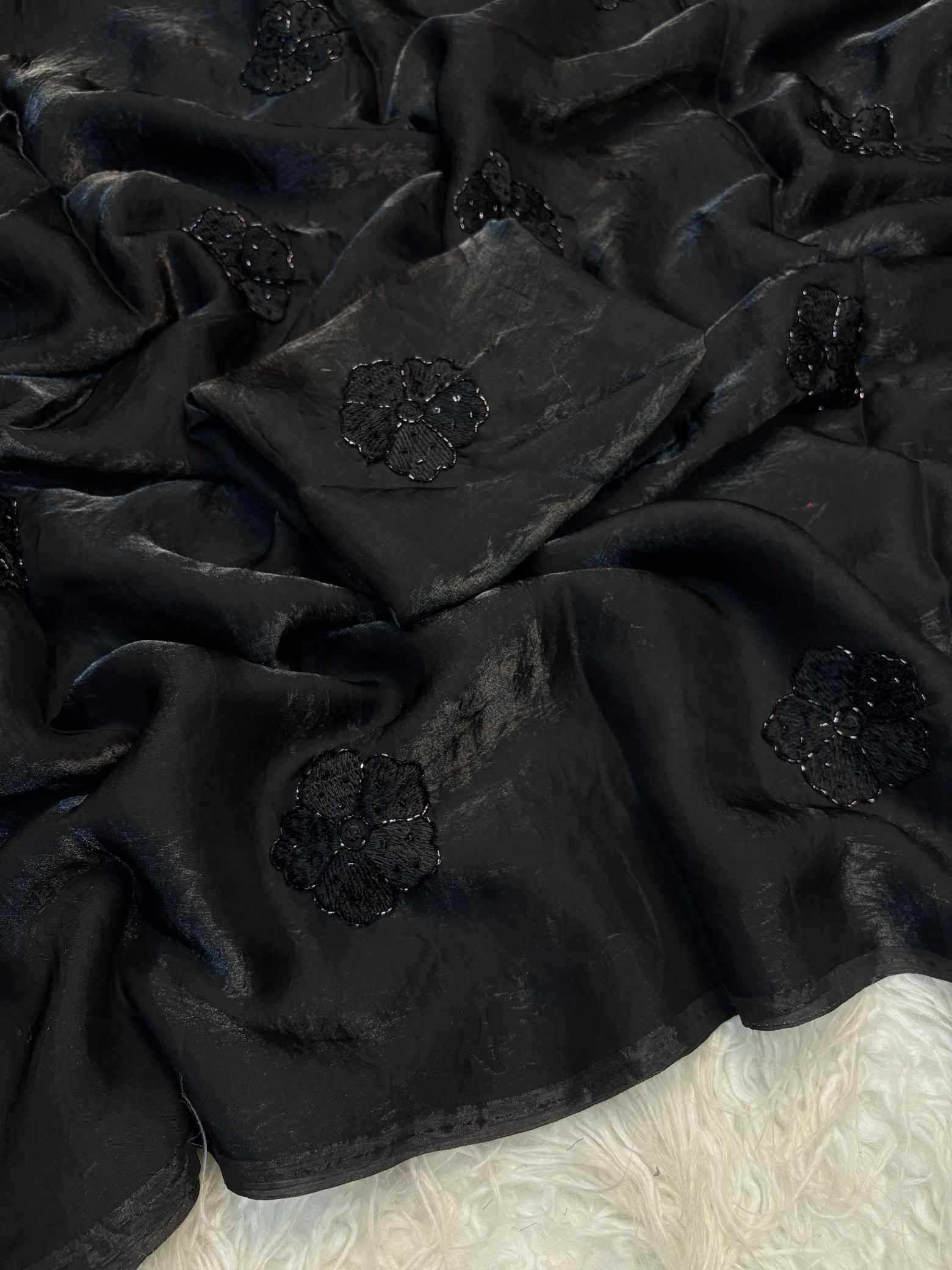 Space Silk Designer Saree