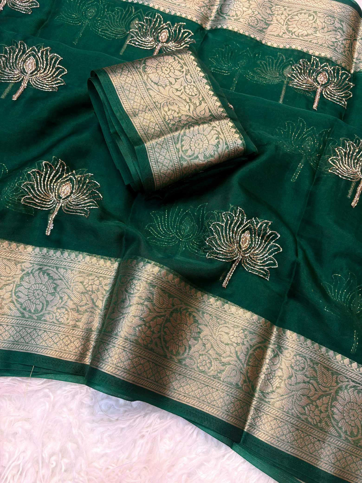 Organza Designer Saree