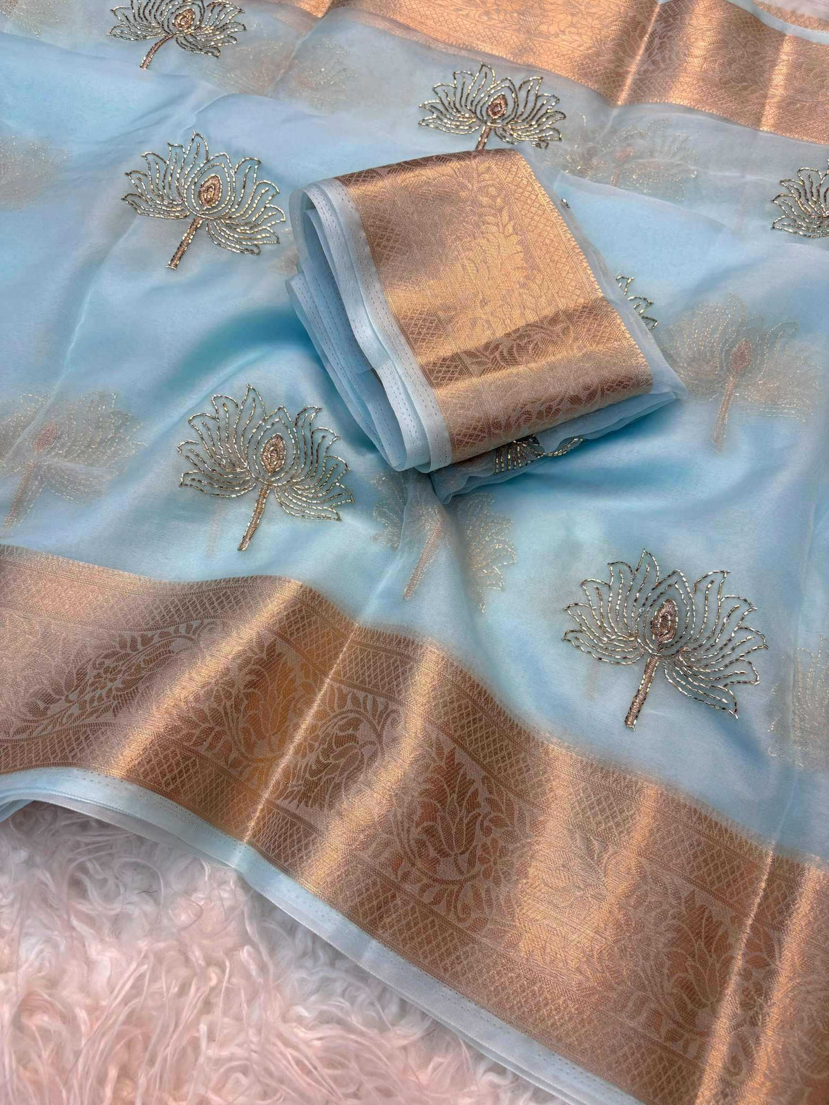 Organza Designer Saree