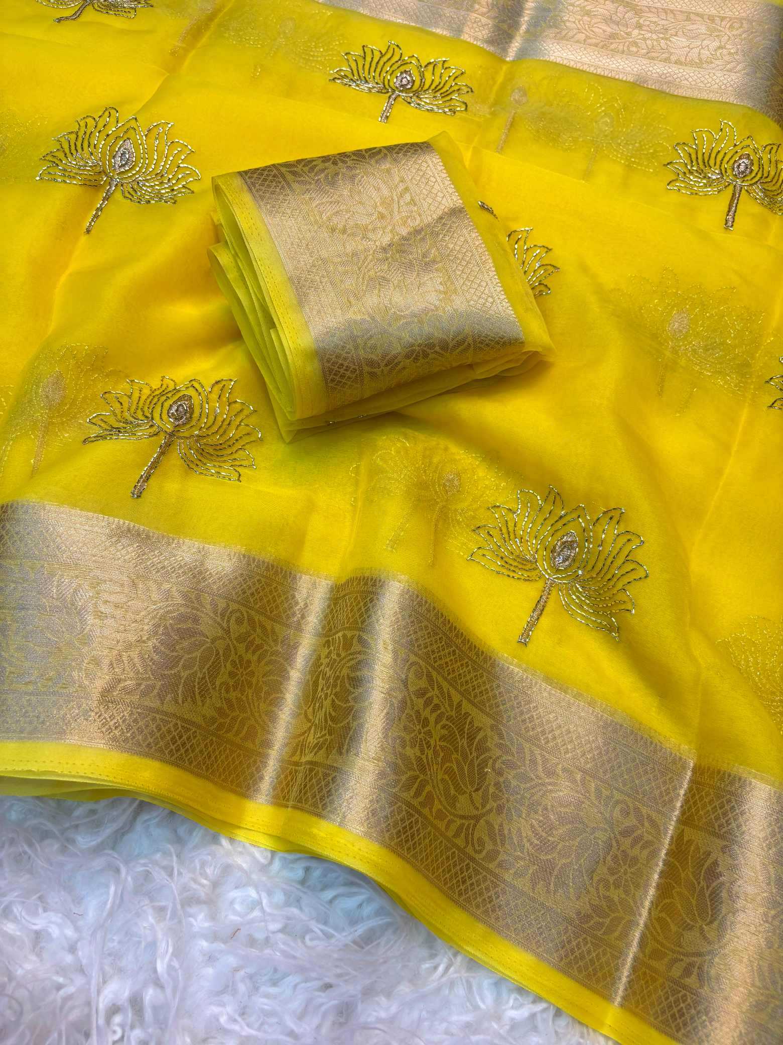 Organza Designer Saree