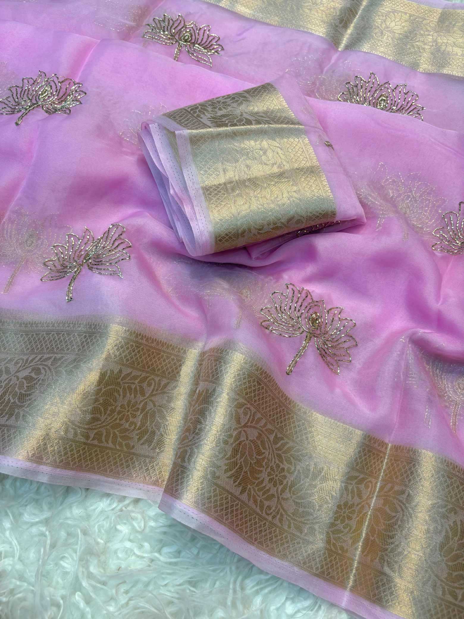 Organza Designer Saree
