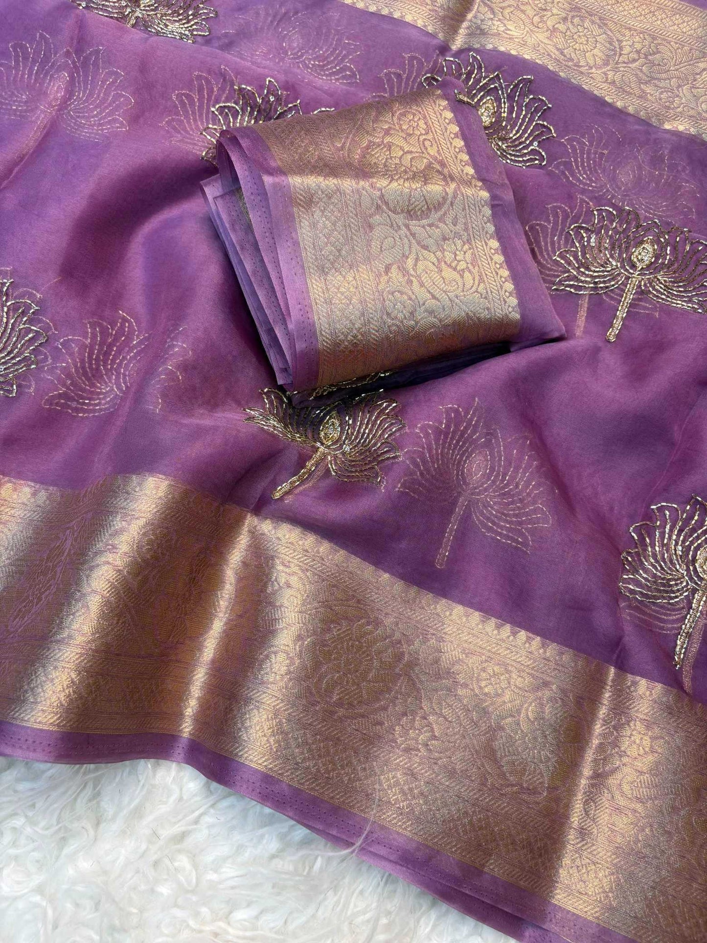 Organza Designer Saree