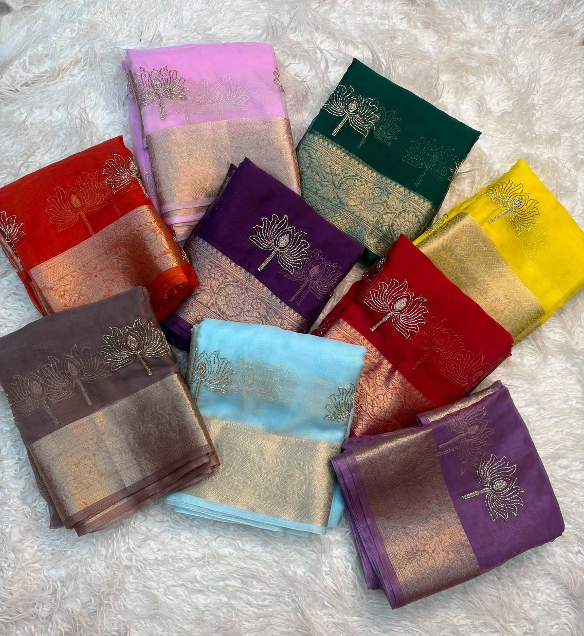 Organza Designer Saree