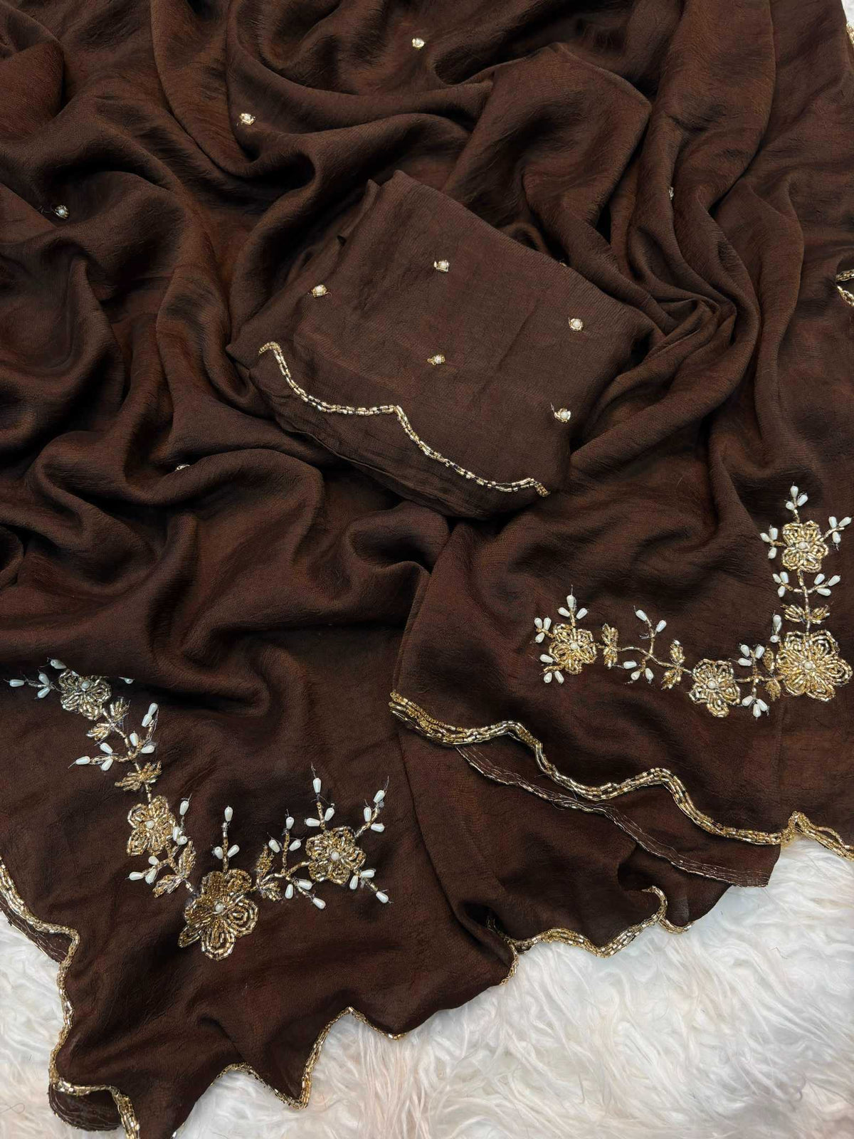 Crunchi Designer Saree