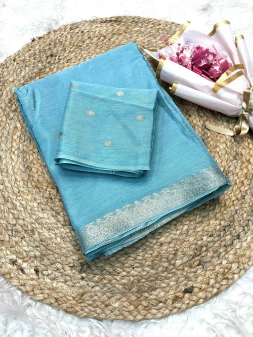 Shree Chinnon Pure Viscos Designer Saree