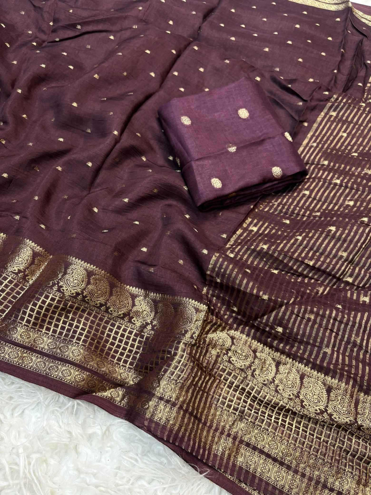 Shree Dola Jacquard Designer Saree