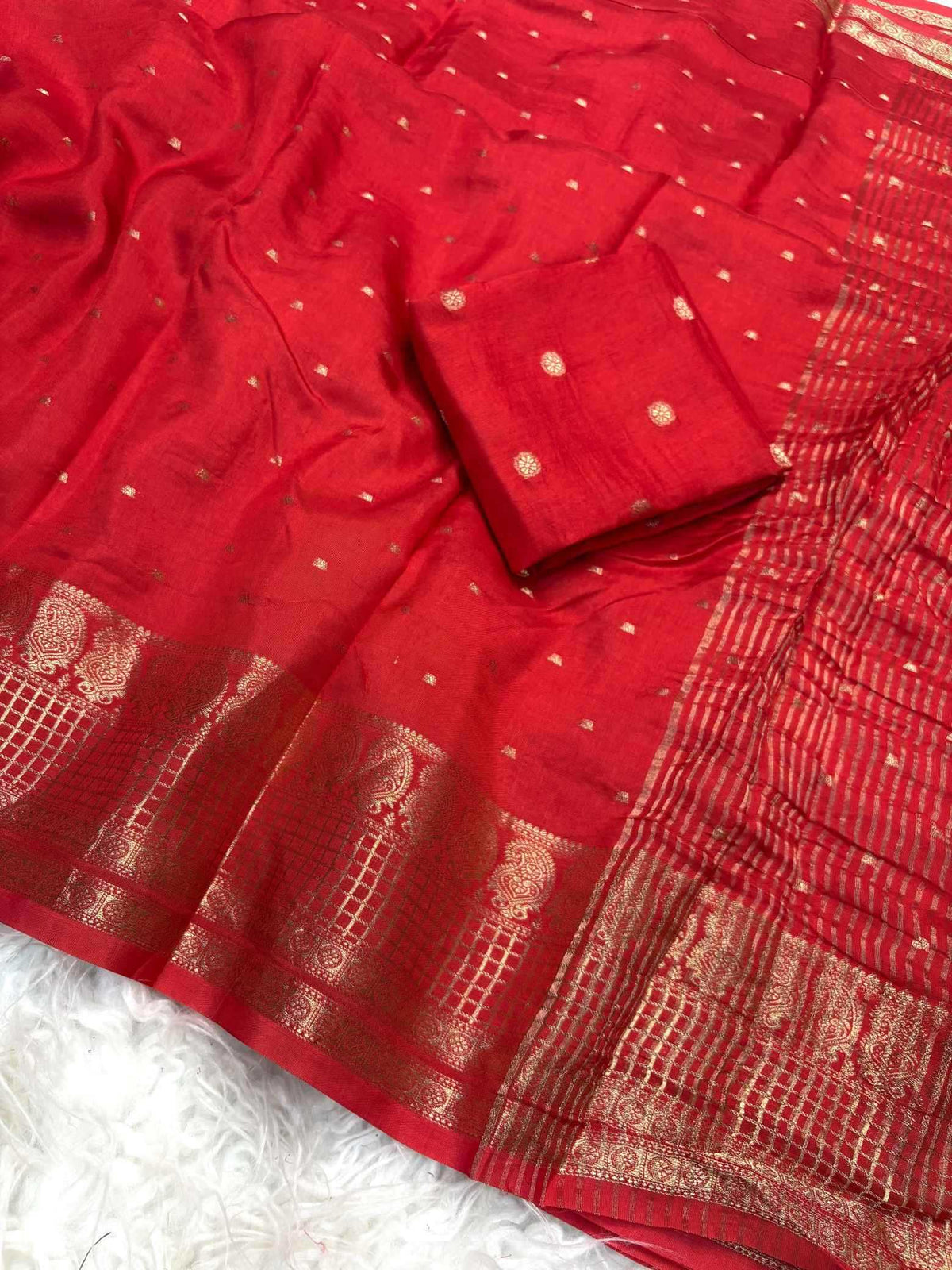 Shree Dola Jacquard Designer Saree