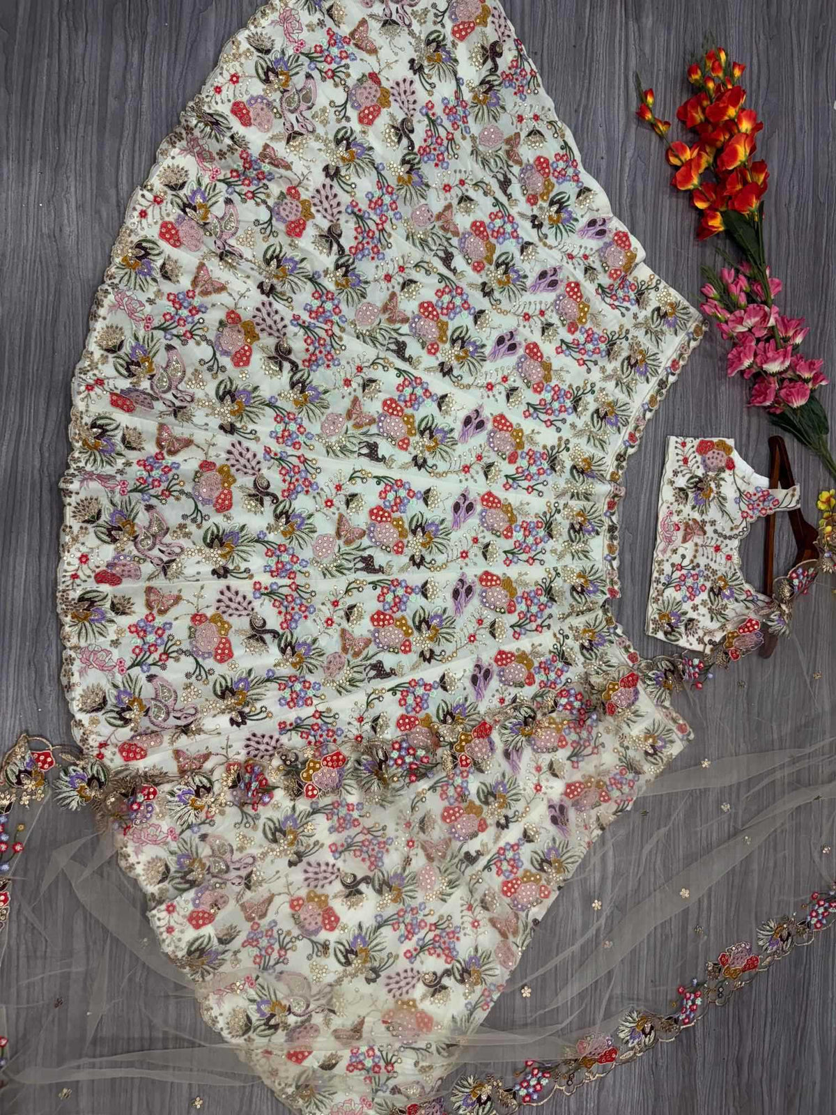 Space Silk Handloom Saree