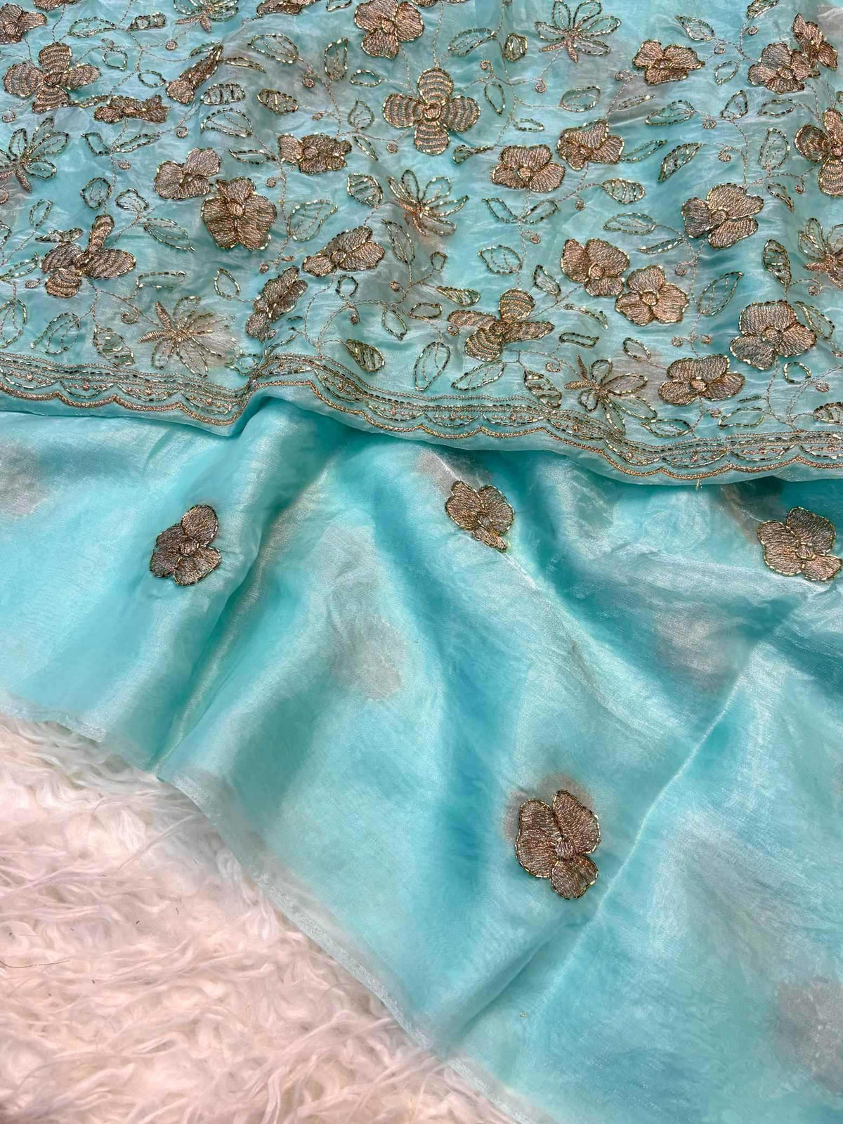 Space Silk Handloom Saree