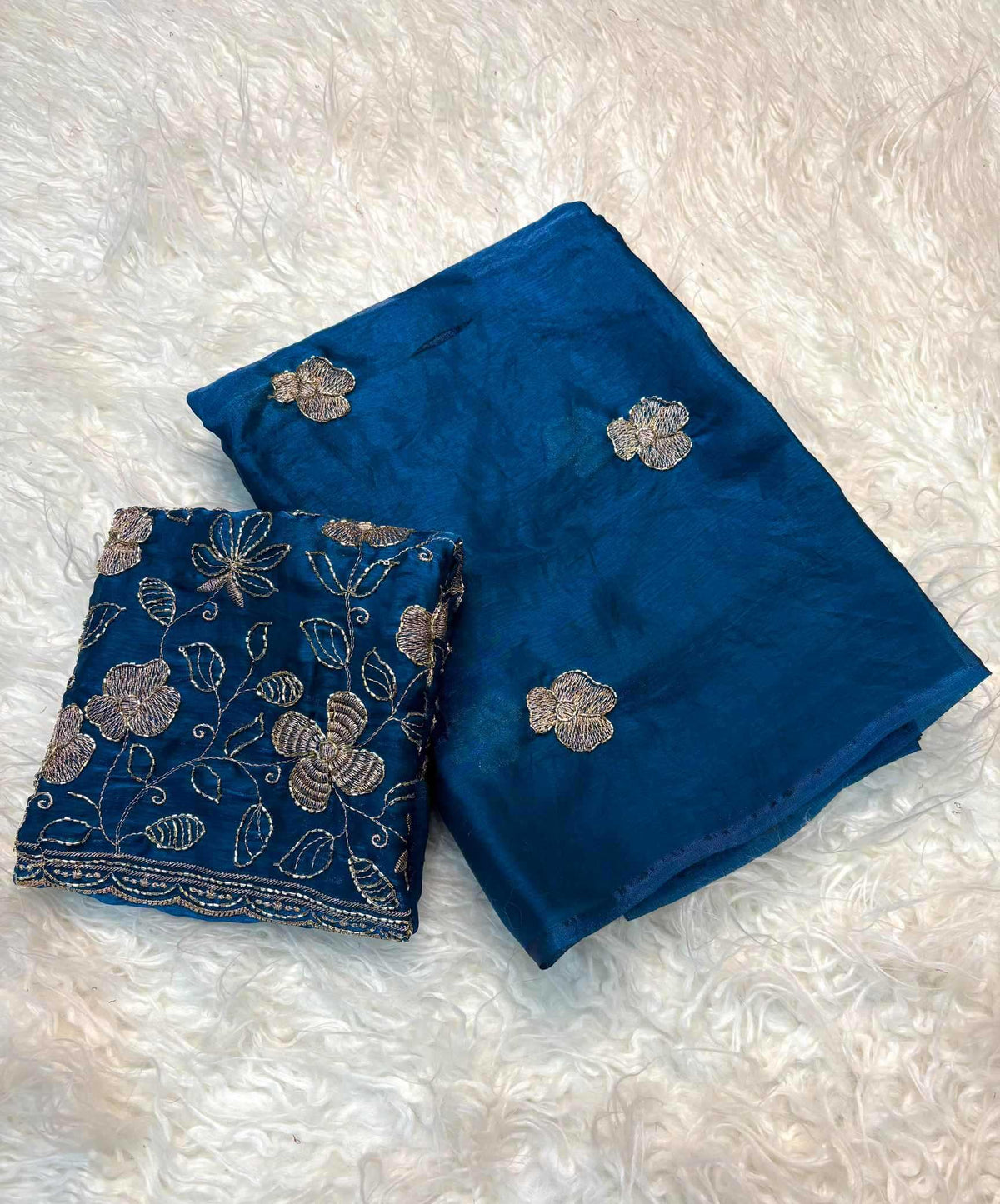 Space Silk Handloom Saree