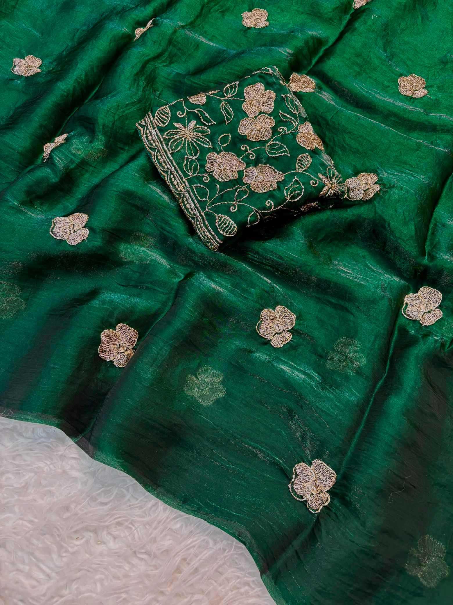 Space Silk Handloom Saree