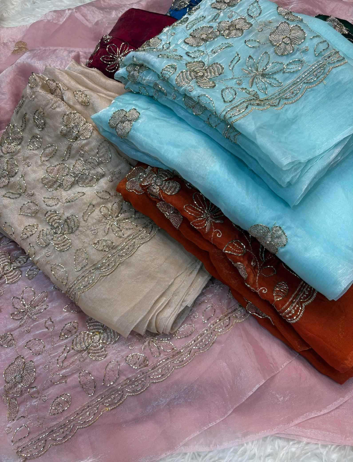 Shree Fendy Space Silk Party Wear Saree