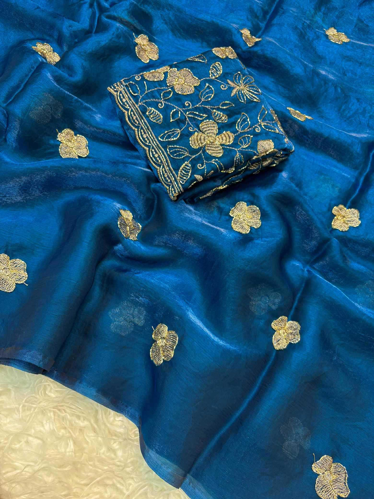 Shree Fendy Space Silk Party Wear Saree