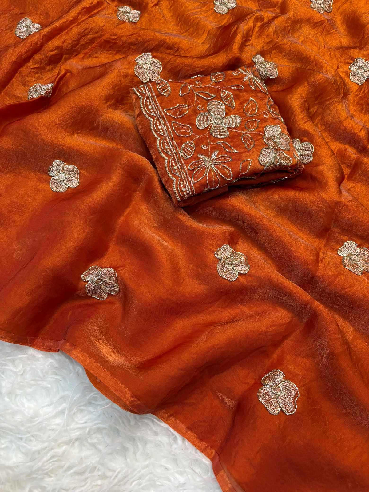Shree Fendy Space Silk Party Wear Saree