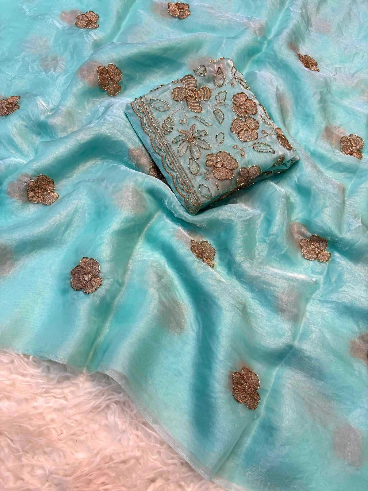 Space Silk Traditional Saree