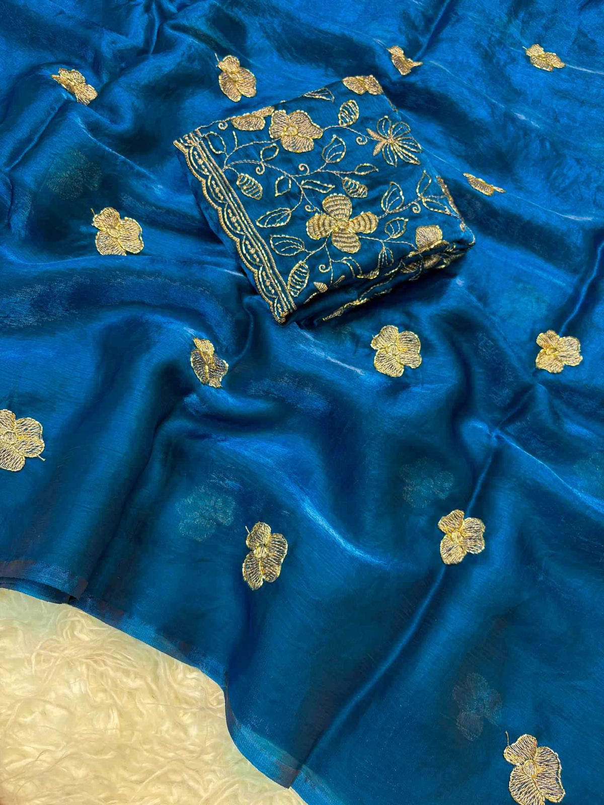 Space Silk Traditional Saree
