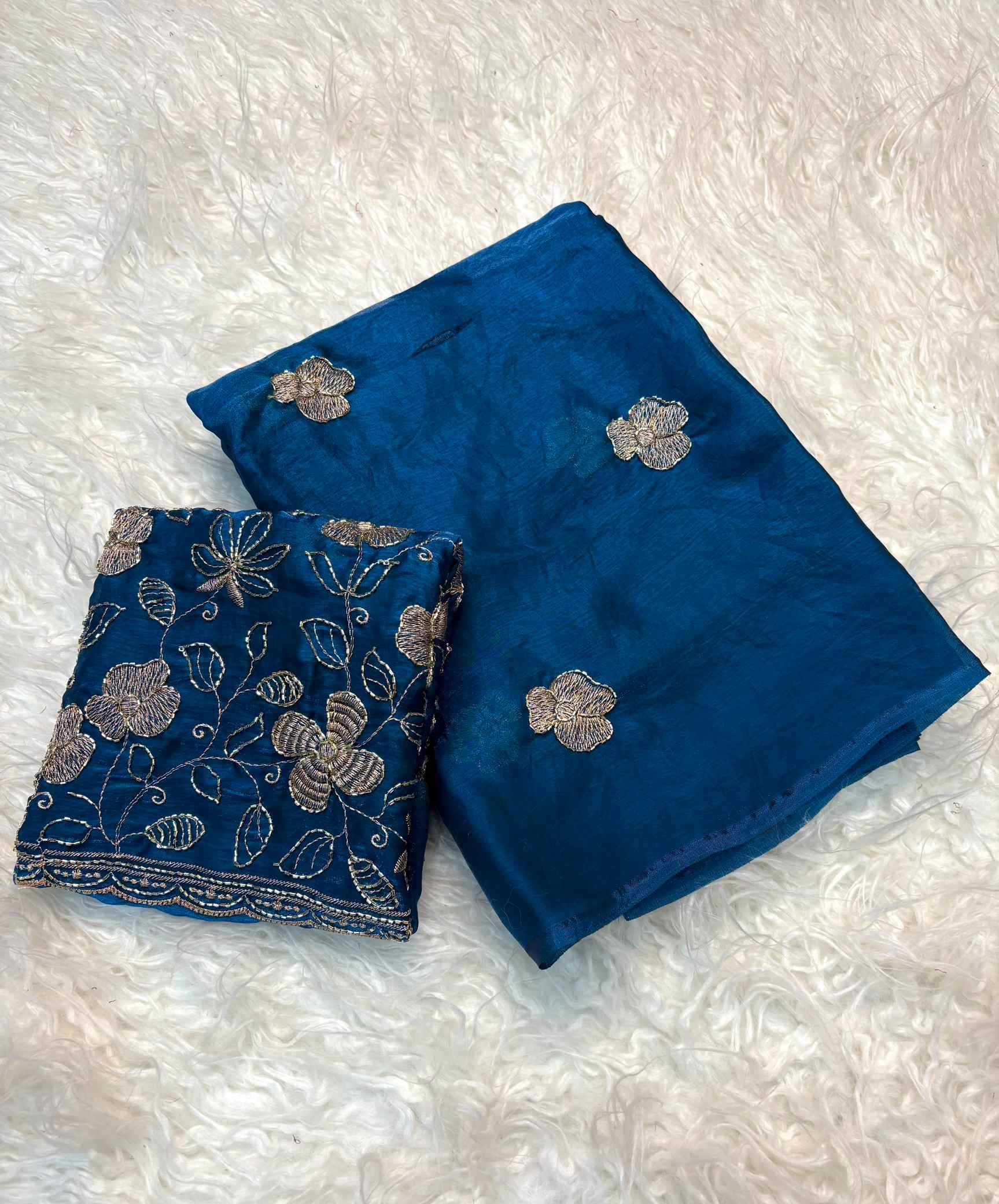 Space Silk Traditional Saree
