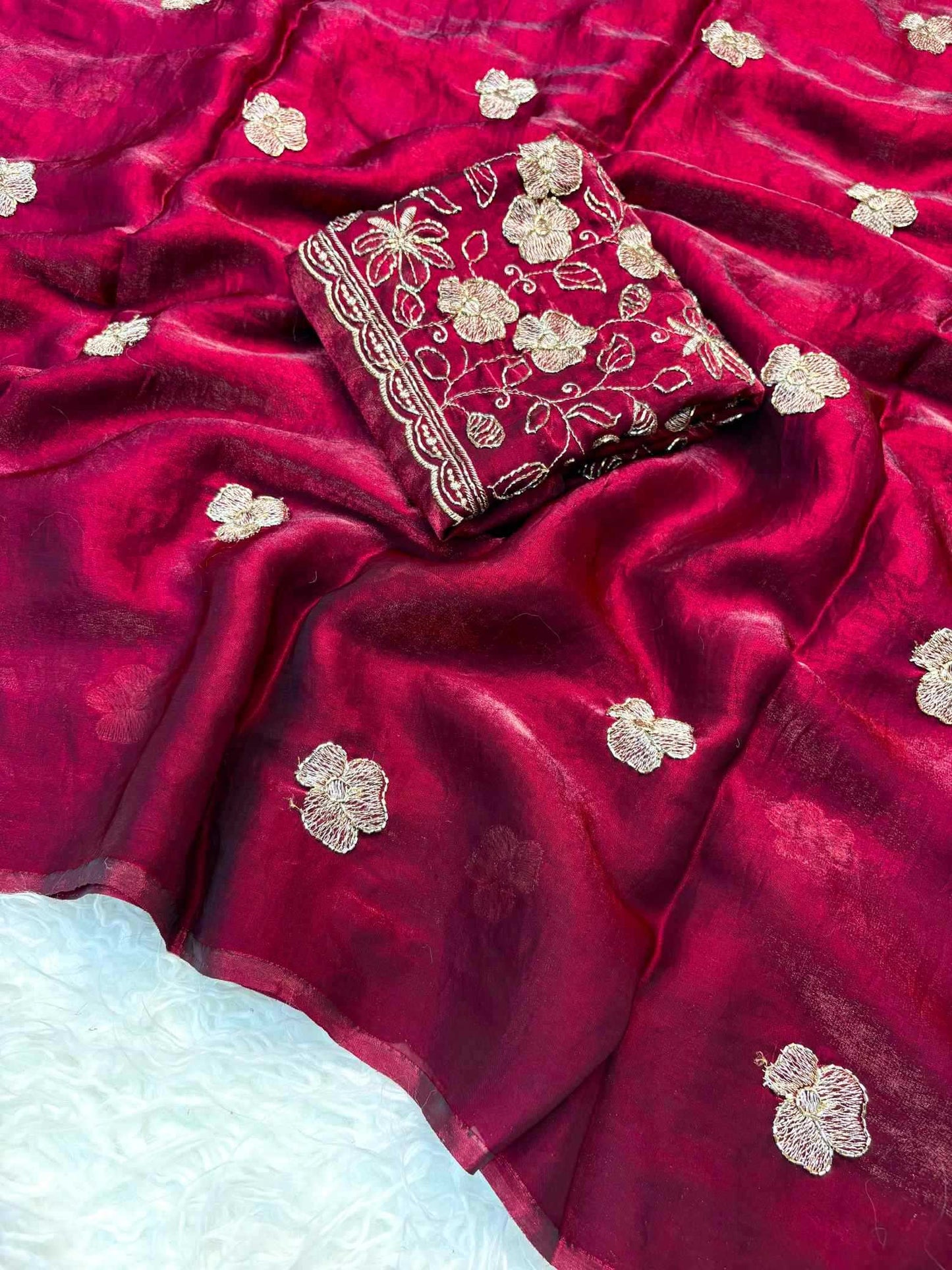 Space Silk Traditional Saree